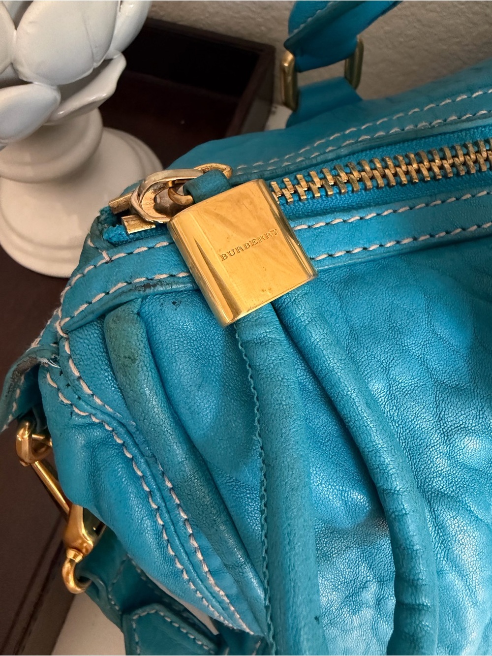 Authentic Burberry Boston bag - Picture 2 of 6